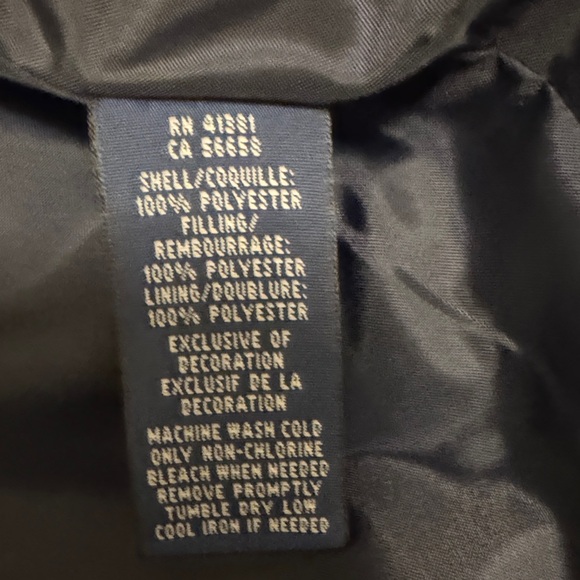 Ralph Lauren Women's Dark Blue Quilted Puffer Jacket - Picture 8 of 10